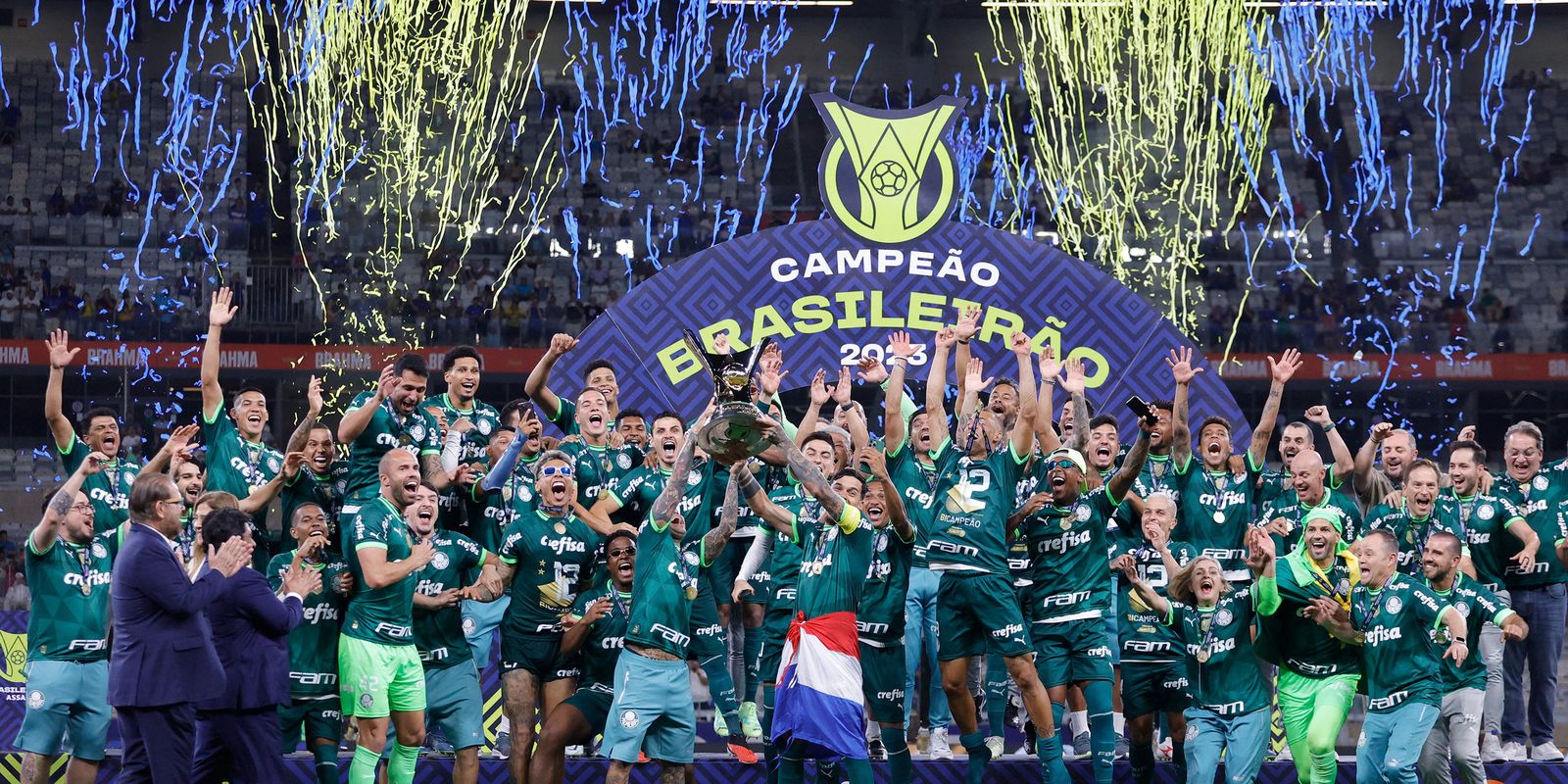 Palmeiras conquista o 12º Campeonato Brasileiro de sua história