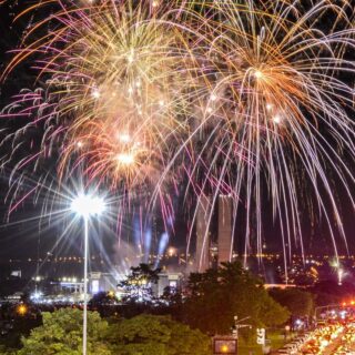 Saiba como agir em casos de queimadura por fogos de artifício