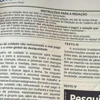 Enem: confira a cartilha da redação e tire suas dúvidas