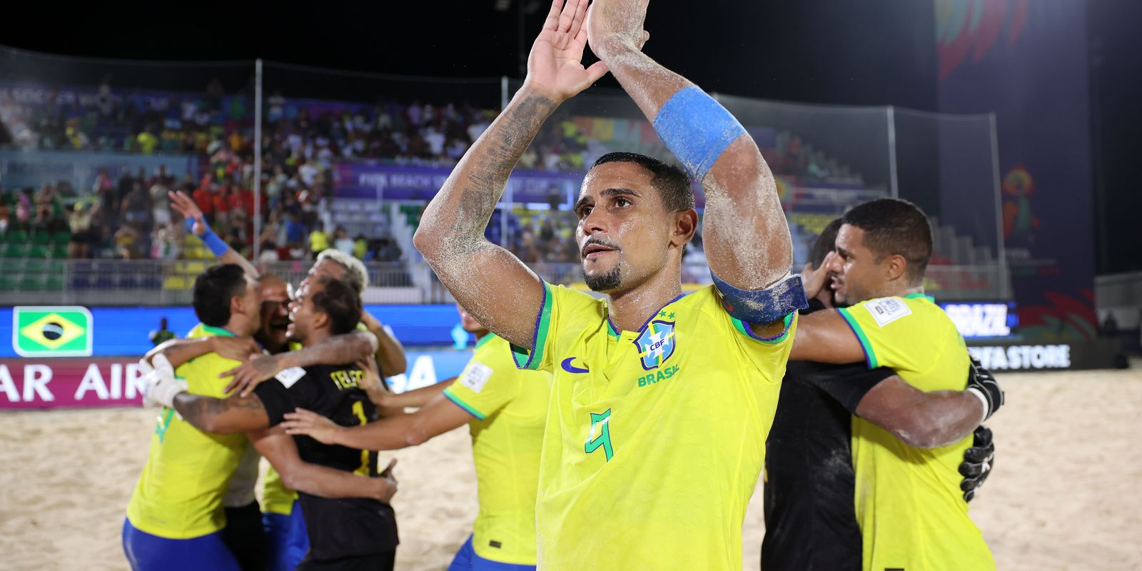 Brasil chega à decisão da Copa do Mundo de beach